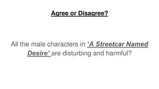 The Presence of Disturbing Male Characters