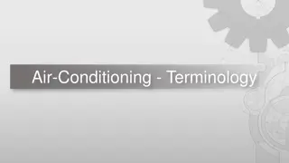 Air-Conditioning - Terminology