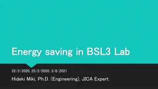 Energy Saving in BSL3 Lab - AC System Efficiency