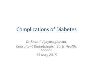 Complications of Diabetes