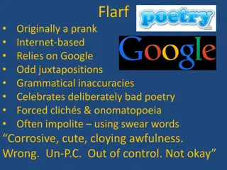 Celebration of Flarf Poetry