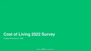 Cost of Living 2022 Survey
