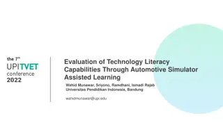 Evaluation of Automotive Technology Literacy Capabilities Through Simulator-Assisted Learning