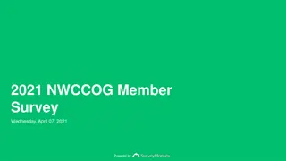 2021 NWCCOG Member Survey Analysis