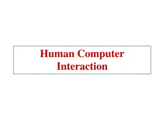 Human-Computer Interaction