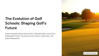 The Evolution of Golf Schools: How They Shape the Future of Golf