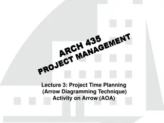 Project Time Planning with Arrow Diagramming Technique