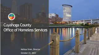 Office of Homeless Services Budget and Concerns 2024-2025