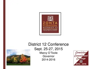District 12 Conference