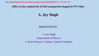Effect of ZnO Nanoparticle Doping on PVC Conductivity