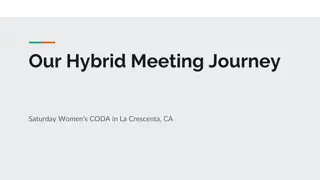 Our Hybrid Meeting Journey