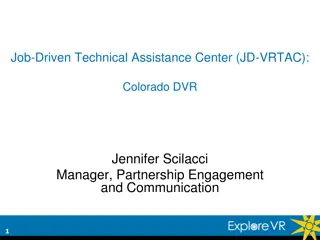 JD-VRTAC Technical Assistance Center in Colorado DVR