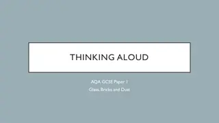 THINKING ALOUD