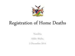 Registration of Home Deaths