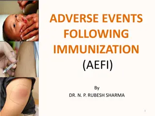 Adverse Events Following Immunization