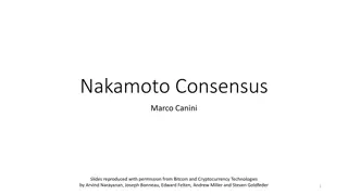 Nakamoto Consensus