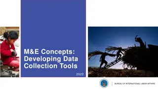 M&E Data Collection Tools and Planning Overview