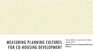 Comparing Planning Cultures for Co-housing Development in Europe
