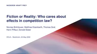 Fiction or Reality: Who Cares About Effects in Competition Law?