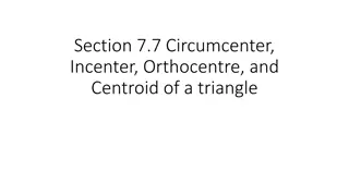 Triangle Centers in Geometry