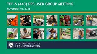 TPF-5 (443) DPS User Group Meeting Updates