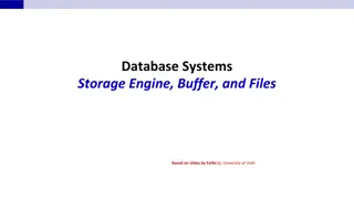 Efficient Storage Systems Overview