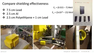 Comparison of Shielding Effectiveness for Various Materials in Particle Physics