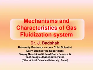 Gas Fluidization Mechanisms & Characteristics