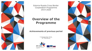 Overview of the  Programme