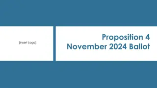 Proposition 4: Safe Drinking Water, Wildfire Prevention, Drought Preparedness