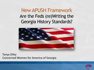 Concerns Over Federal Influence on Georgia History Standards