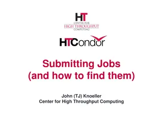 Advanced Job Submission and File Conversion Techniques