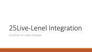 Improving Campus Coordination with 25Live-Lenel Integration