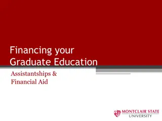 Financing Your Graduate Education with Assistantships & Financial Aid