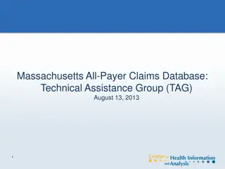 Massachusetts All-Payer Claims Database Technical Assistance Group