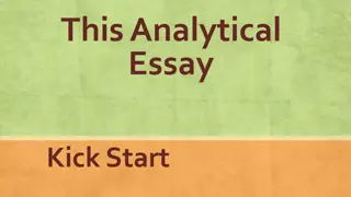 Analytical Essay Structure: Blueprint for Effective Writing