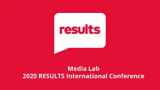 RESULTS International Conference 2020: Our Anti-Oppression Values