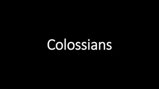Colossians