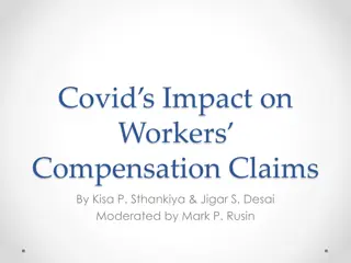 Covid's Impact on Workers’ Compensation Claims