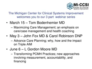 Enhancing Care Management in Primary Care