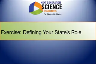Defining Your State's Role in Standards Implementation
