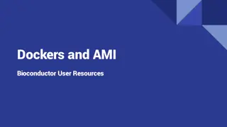 Dockers and AMI
