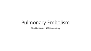 Pulmonary Embolism: Causes, Risks, and Symptoms