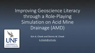 Enhancing Geoscience Literacy with Role-Playing Simulation on Acid Mine Drainage