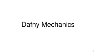 Dafny Mechanics