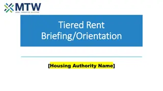Tiered Rent  Tiered Rent