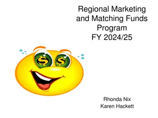 Regional Marketing and Matching Funds Program FY 2024/25