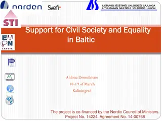 Support for Civil Society and Equality in Baltic Region
