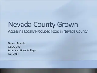 Nevada County Grown
