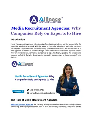Media Recruitment Agencies_ Why Companies Rely on Experts to Hire